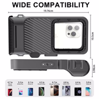 Tech-Protect IPX8 Pro Waterproof Phone Dėklas - pilkas and juodas