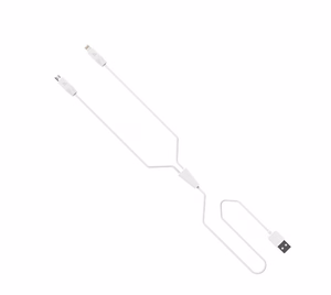 USB kabelis Hoco X1 Lightning 2.0m baltas