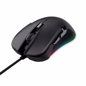 Trust GXT 922 YBAR Mouse, USB Type-A, Mechanical, 7200 DPI, right-hand