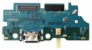 Lanksčioji jungtis Samsung A176 A17 5G su įkrovimo kontaktu, mikrofonu originali (used Grade A)