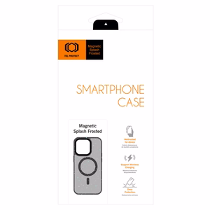 Tel Protect Magnetinis Splash matinis dėklas telefonui Iphone 15 Pro Max (m) - juodas