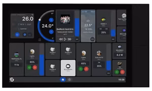 Valdymo skydelis 10.1 colių Shelly Wall Display XL WiFi/BLU (juodas)