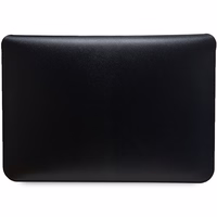 Hello Kitty PU Metal Logo dėklas 14" nešiojamam kompiuteriui - juodas