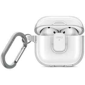 Uniq Glase Pro dėklas AirPods 4 - skaidrus