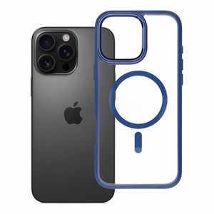 ROAR dėklas MAG BUMPER, suderinamas su MagSafe, IPHONE 16 Pro Max, tamsiai mėlynas