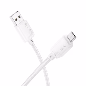 Кабель USB A на Micro USB Hoco 2,4A 1 m X113 белый