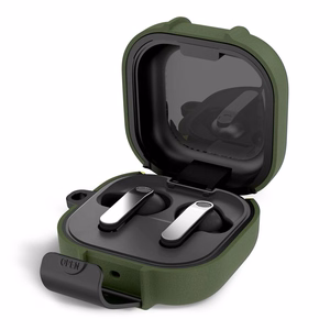 Tech-Protect Slim Hook dėklas skirtas Samsung Galaxy Buds 4 / 4 Pro žalias