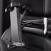 Blavec Automobilio laikiklis BH-17 prie galinės sėdynės galvos atramos (BH17-HRB) juodas