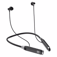 Dudao U5 Max Bluetooth Neckband belaidis ausinės - juodas