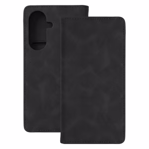 juodas Smart Suede dėklas Samsung Galaxy A27 5G