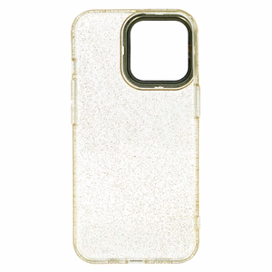 Tel Protect Gold Glitter dėklas iPhone 14 auksinis