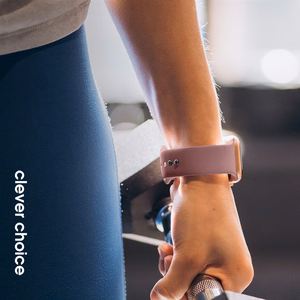Crong Liquid Apple Watch dirželis, 38/40/41/42 mm, prislopintas rožinis