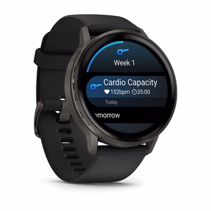 Išmanusis laikrodis VENU 4 45MM/Tamsiai pilkas/BLK 010-03014-00 GARMIN