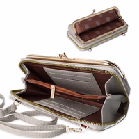 Megztas krepšys telefonui GCW16 pilkas