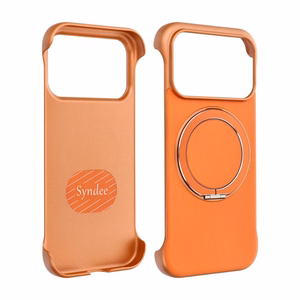 Dėklas EDGE FREE suderinamas su MagSafe skirtas IPHONE 17 kosminė oranžinė