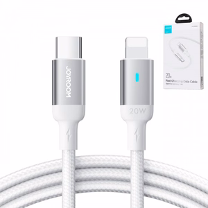 USB laidas Joyroom S-CL020A10 baltas Type-C / Lightning 120cm (iki 20W)