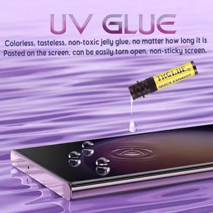 Apsauginis stiklas "3D Design UV Glue" Samsung N975 Note 10 Plus (Blister)