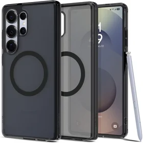 Spigen Ultra Hybrid Magnetinis dėklas telefonui Samsung Galaxy S25 Ultra - juodas