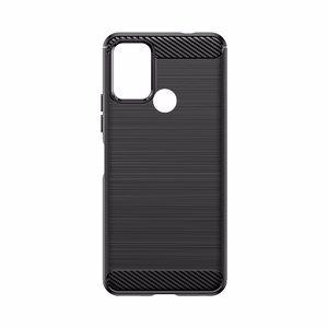 Carbon Case silikoninis dėklas telefonui Nokia C22 - juodas