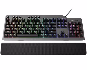 Lenovo Legion K500 игровая клавиатура USB QWERTY США английский черная, серая