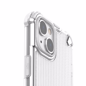 Ombre Protect dėklas iPhone 14 Plus šarvuotas dangtelis rožinė ir mėlyna