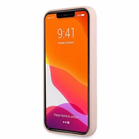 KARL LAGERFELD KLHCP13SSLKHLP IPHONE 13 MINI 5.4 "šviesiai rožinis/šviesiai rožinis dėklas silikoninis KARL`S HEAD