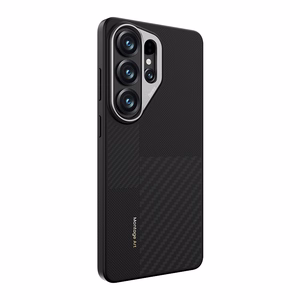 Benks Montage Magnetic Armor Pro Kevlar Dėklas Metal Frame 600D+1500D (L050) for Samsung Galaxy S26 Ultra juodas