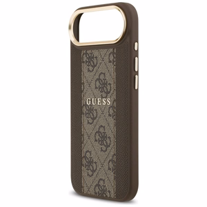 GUESS dėklas telefonui IPHONE 17 Air su MagSafe suderintas - rudas