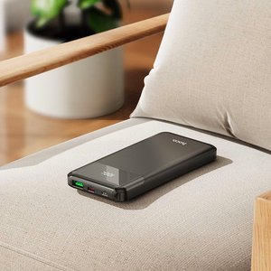 Išorinė baterija (f) Hoco 10000 mAh QC3.0 PD 3A 20W J102 juoda