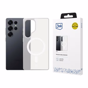 3mk Smoke MagCase для Samsung Galaxy S25 Ultra бело-полупрозрачный