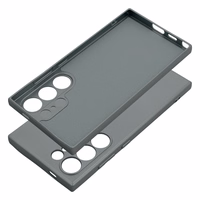 METALLIC dėklas telefonui SAMSUNG S24 Ultra pilkas