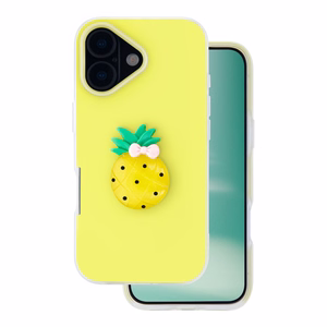 Fruit 2in1 dėklas skirtas iPhone 17 6,3" geltonas