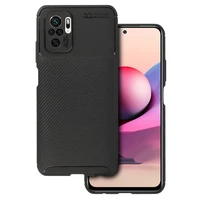 Tel Protect Carbon Elite dėklas telefonui Xiaomi Redmi Note 10/Note 10S/Poco M5S juodas