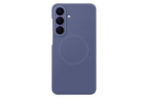 Mėlynai violetinis silikoninis magnetinis „Samsung“ dėklas, skirtas „Galaxy S26 FE“