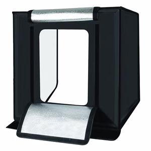 Fotografavimo dėžė su LED apšvietimu, 40x40x40cm