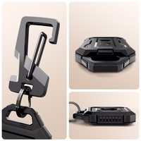 Tech-Protect Kevlar Pro deklas Apple AirTag 1/2 - Juodas