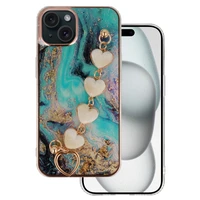 Trend dėklas telefonui Iphone 15 dizainas 6 mėlynas