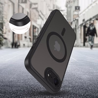 Tech-Protect MagCam MagSafe iPhone 16e dėklas – matinės juodos spalvos