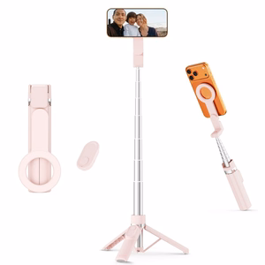 Tech-Protect L11S MagSafe Bluetooth Selfie Stick - Pink