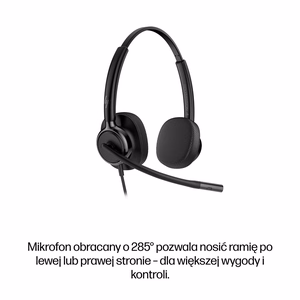 HP Poly Mission 425 USB laidinis ausinių rinkinys