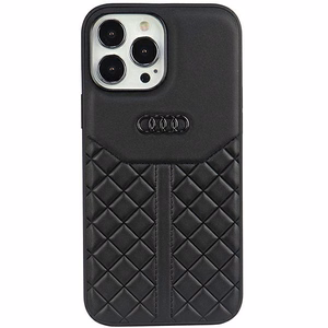Audi tikros odos kietasis dėklas telefonui iPhone 13 Pro / 13 6.1 – juodas