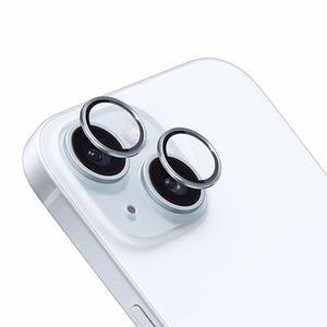 3mk Lens Protection Pro Kameros apsauga su mėlynu rėmeliu iPhone 15
