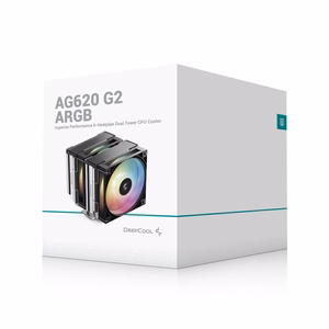 DeepCool AG620 G2 ARGB Procesorius Orinis aušintuvas 12 cm Juoda 1 vnt