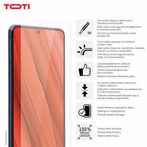 Закаленное стекло 2D защита экрана для Samsung Galaxy S24 Plus/S25 Plus