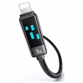 USAMS Laidas USB-C į Lightning 30W 1.2m Zinc Alloy Fast Charging Data Cable Meteor Series SJ743USB02 (US-SJ743)