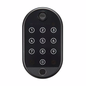 Yale 05/303000/BL Smart Keypad 2 – skaitmeninė klaviatūra su pirštų antspaudų skaitytuvu, juoda