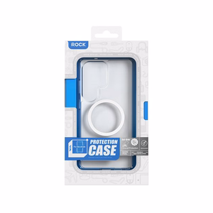 Rock Crystal skaidrus Series Magnetic Dėklas for Samsung Galaxy S26 skaidrus