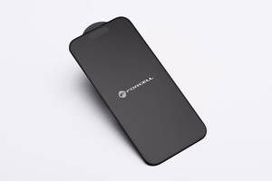 Forcell Matt apsauginis stiklas - Iphone 15 juodas