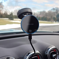 Blavec Car laikiklis BHC-02 Qi2.2 25W vacum magnetic with induction įkroviklis to windshield (BHC02-QI2PMWIB)juodas