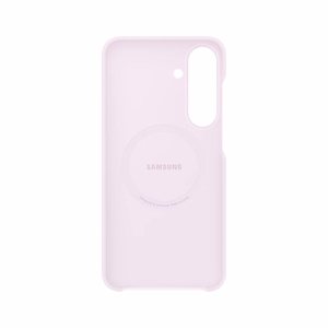 Samsung Silicone Magnet dėklas EF-ES741CPE, skirtas Samsung Galaxy S26 FE, suderinamas su MagSafe, rožinis